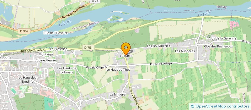 localisation de l'entreprise SCENE SUR LOIRE  MONTLOUIS-SUR-LOIRE