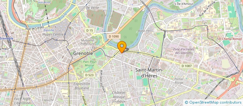 localisation de l'entreprise SCENEONE à GRENOBLE