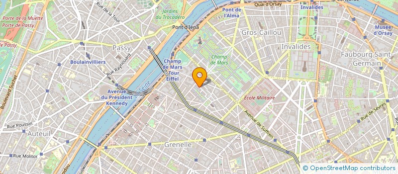 localisation de l'entreprise SCENES D EXTERIEUR à PARIS