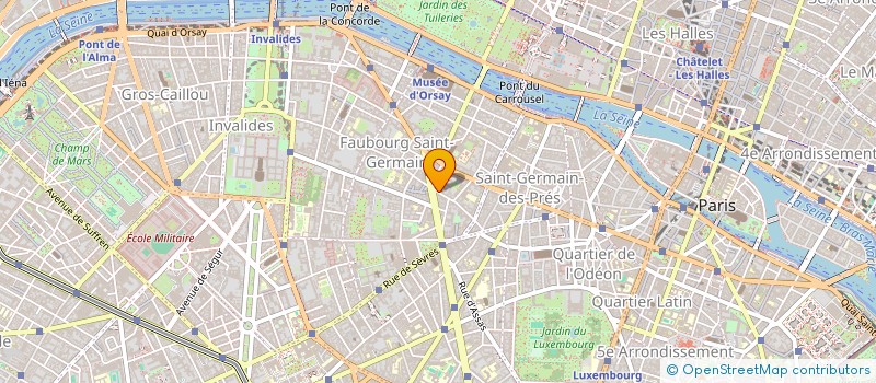 localisation de l'entreprise SCENES DE LIN SAS à PARIS