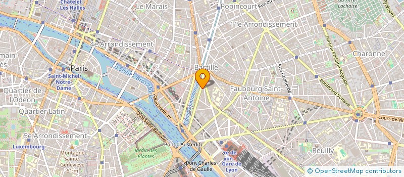 localisation de l'entreprise SCENES DE TISSUS à PARIS