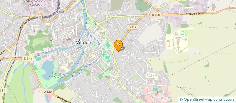 localisation de l'entreprise SCENES EMOTIONS à VERDUN