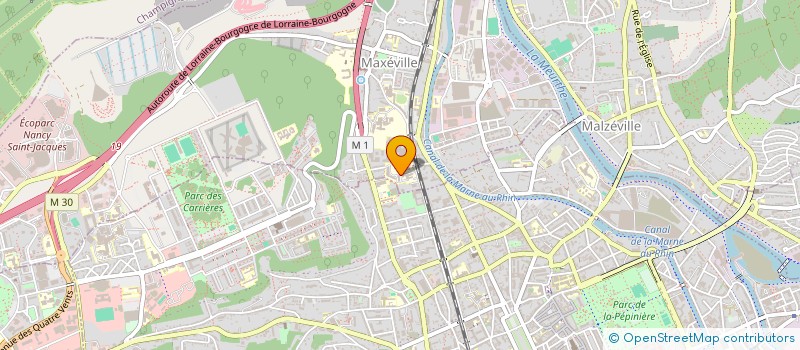 localisation de l'entreprise SCENES ET TERRITOIRES  MAXEVILLE
