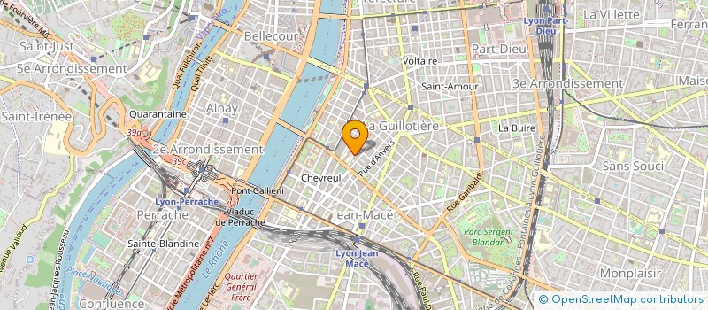 localisation de l'entreprise SCENES EXTERIEURES  LYON