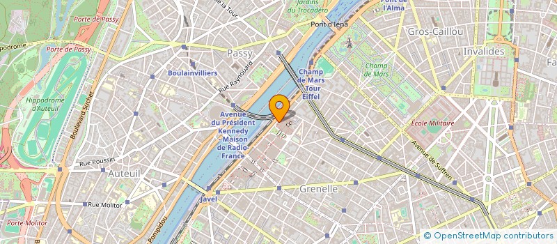 localisation de l'entreprise SCENES SUR SEINE  PARIS