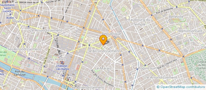 localisation de l'entreprise SCENESIS à PARIS