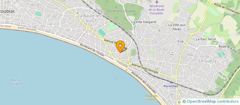 localisation de l'entreprise SCENFI  LA BAULE-ESCOUBLAC