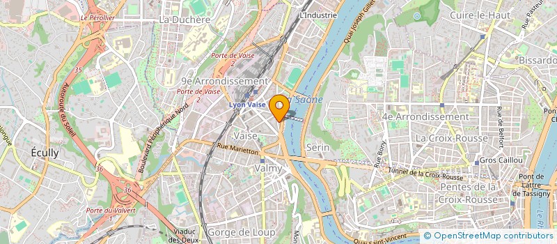 localisation de l'entreprise SCENITZ PRODUCTIONS  LYON