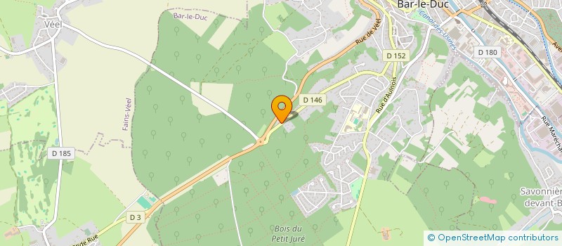 localisation de l'entreprise SCENO PRESTA  BAR-LE-DUC