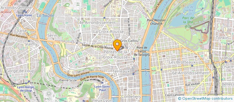 localisation de l'entreprise SCENOCOSME à LYON