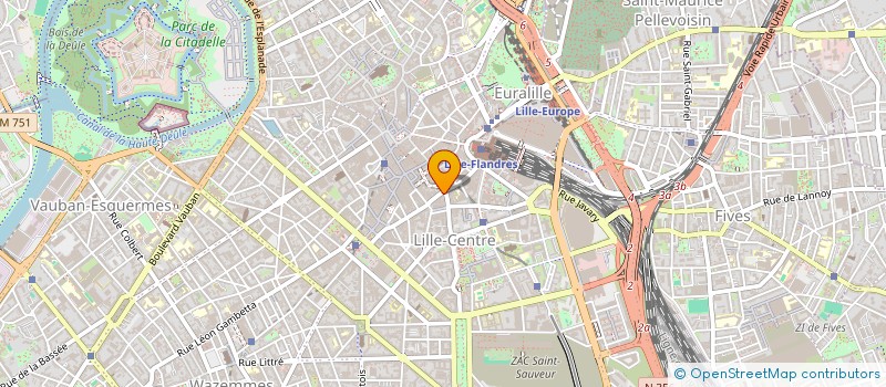 localisation de l'entreprise SCENOGRAPHICC, CAROLINE CORDIER  LILLE