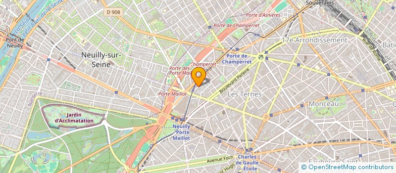 localisation de l'entreprise SCENORAM  PARIS