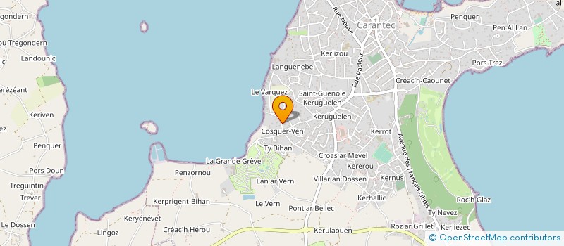 localisation de l'entreprise SCEO HUITRES DE CALLOT à CARANTEC