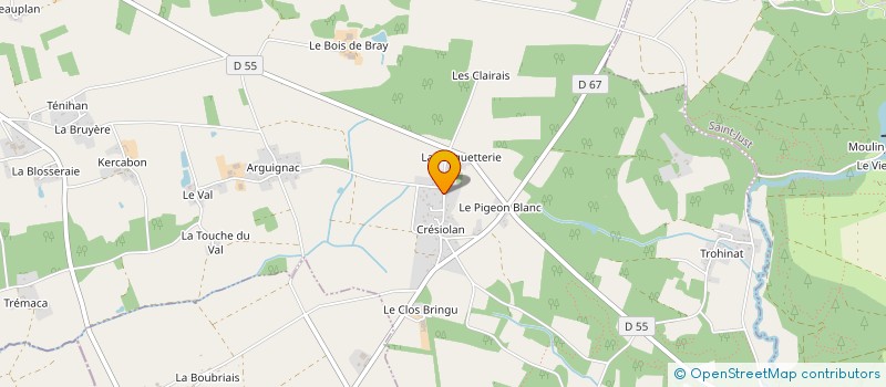 localisation de l'entreprise SCEP à SIXT-SUR-AFF