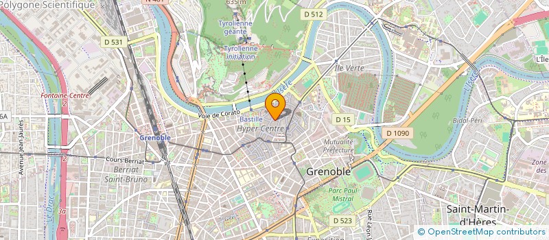 localisation de l'entreprise SCEP  GRENOBLE