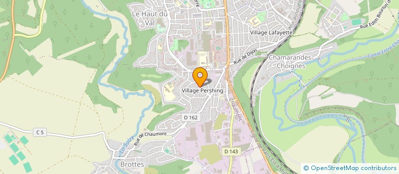 localisation de l'entreprise SCEP à CHAUMONT