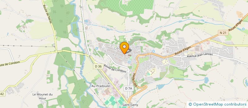 localisation de l'entreprise SCEP à LECTOURE