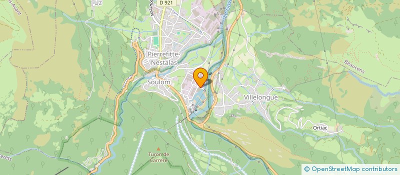 localisation de l'entreprise SCEP  SOULOM