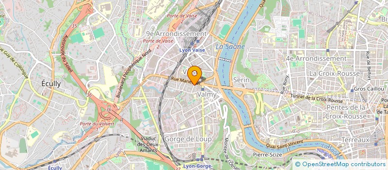 localisation de l'entreprise SCEP  LYON