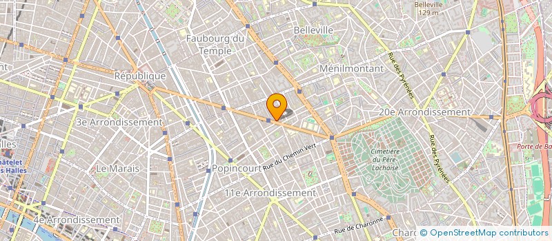 localisation de l'entreprise SCEP INVADERS  PARIS