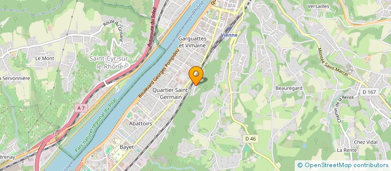 localisation de l'entreprise SCEPT  VIENNE