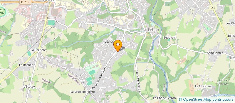 localisation de l'entreprise SCEPTRE INTERNATIONAL à DINAN