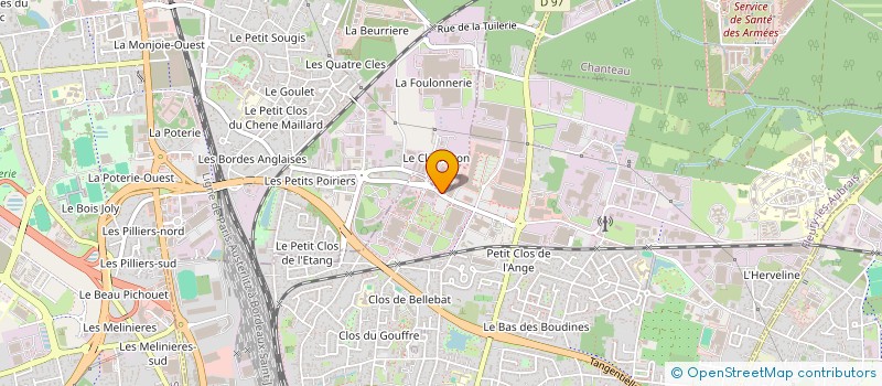 localisation de l'entreprise SCER 45 à FLEURY-LES-AUBRAIS