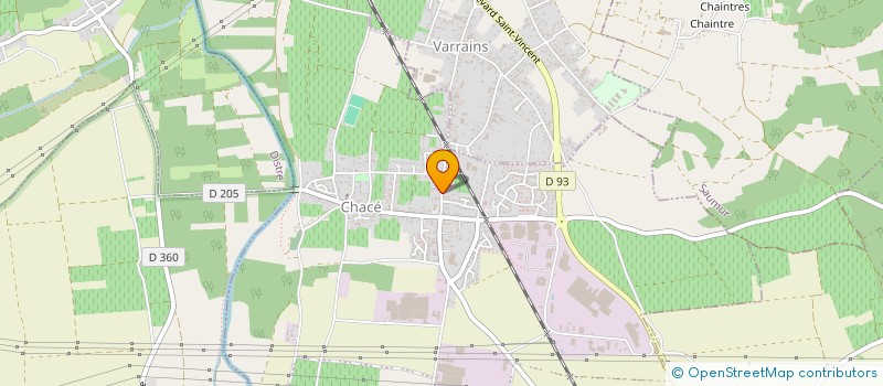 localisation de l'entreprise SCES  BELLEVIGNE-LES-CHATEAUX