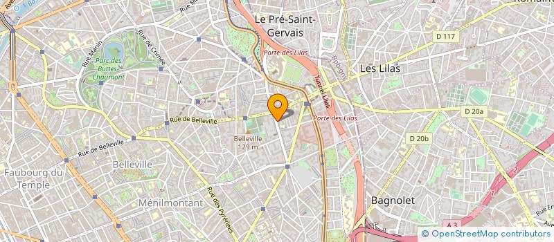 localisation de l'entreprise SCES GENERAUX INDUSTRIE BIOLOGIE à PARIS
