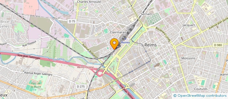 localisation de l'entreprise SCEV BLANC BENNEZON  REIMS