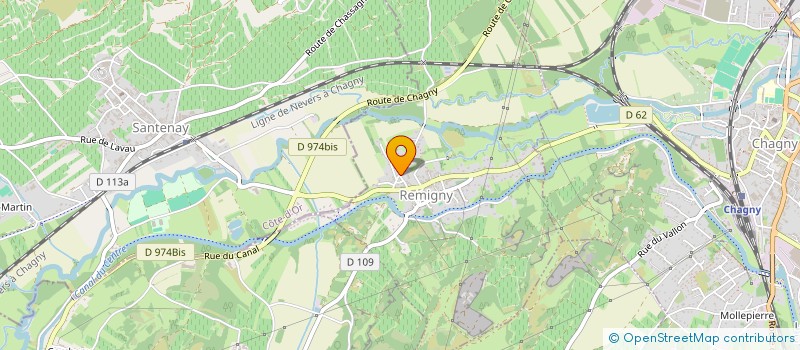 localisation de l'entreprise SCEV BORGEOT à REMIGNY