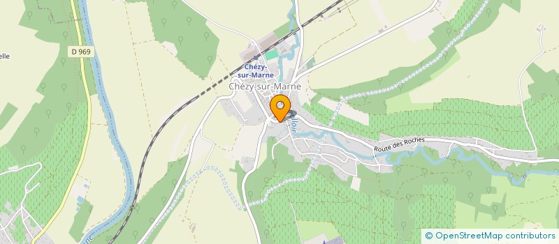 localisation de l'entreprise SCEV CEZARINE à CHEZY-SUR-MARNE