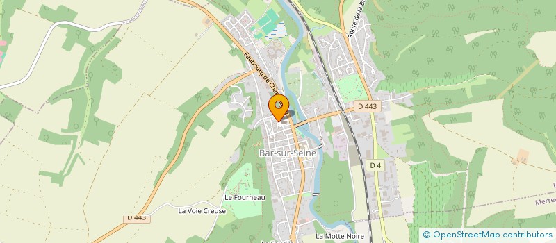 localisation de l'entreprise SCEV CHAMPAGNE JEAN SANDRIN à CELLES-SUR-OURCE