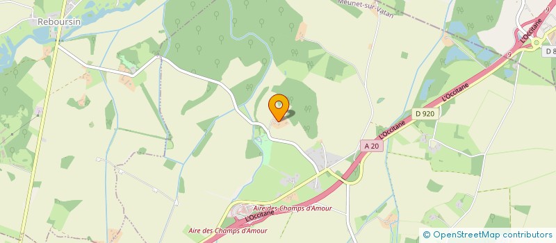 localisation de l'entreprise SCEV DANIEL à MEUNET-SUR-VATAN