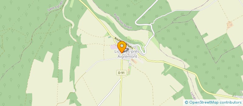localisation de l'entreprise SCEV DE LA COTE MARJAC à PREHY