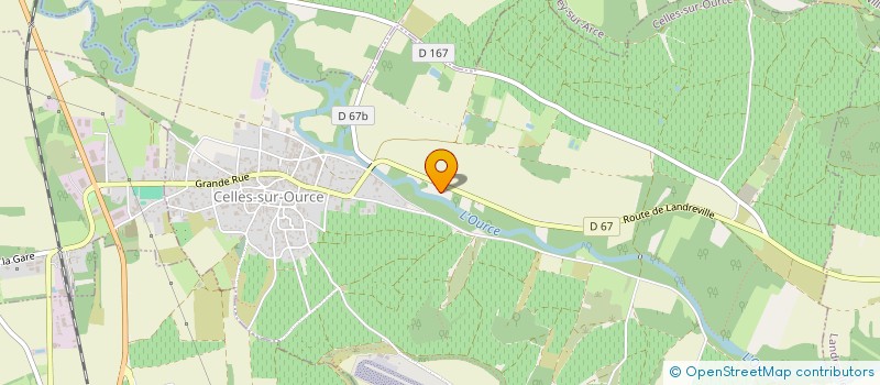localisation de l'entreprise SCEV DE LA LANDE DE MAURES à CELLES SUR OURCE