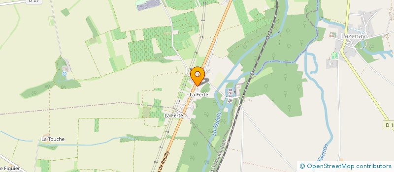 localisation de l'entreprise SCEV DE LA PAGERIE à REUILLY