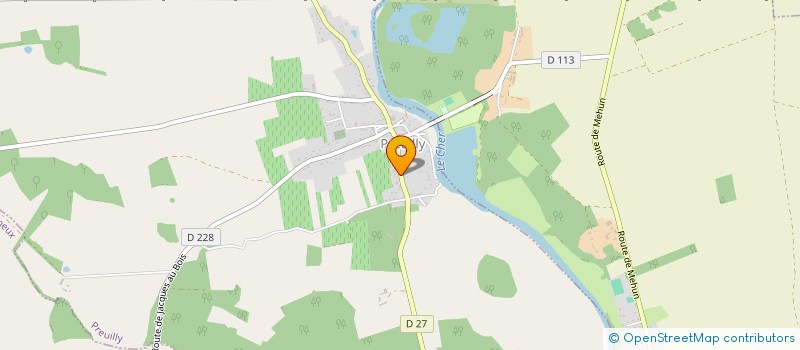 localisation de l'entreprise SCEV DOMAINE H BEURDIN ET FILS  PREUILLY