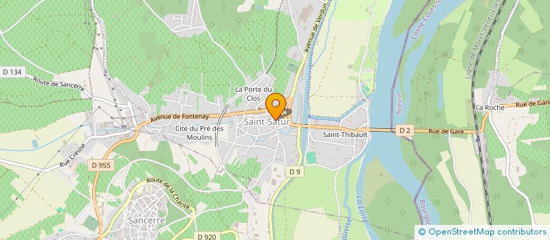 localisation de l'entreprise SCEV DOMAINE LEGROS  SURY-EN-VAUX