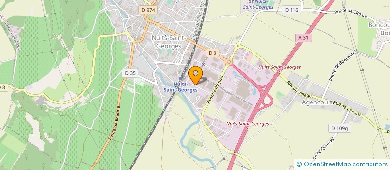 localisation de l'entreprise SCEV DOMAINE LOUIS VIOLLAND à NUITS-SAINT-GEORGES