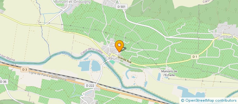 localisation de l'entreprise SCEV DOURDON VIEILLARD  COEUR-DE-LA-VALLEE