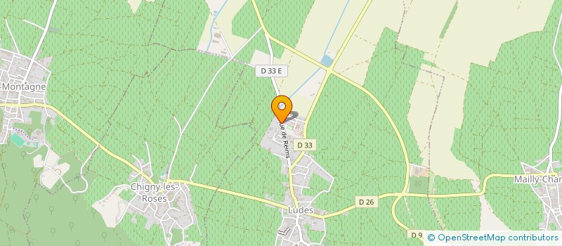 localisation de l'entreprise SCEV DU BAS BELAI  LUDES