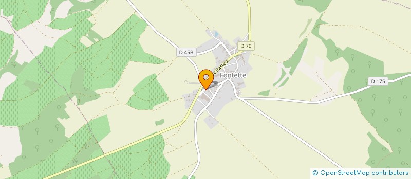 localisation de l'entreprise SCEV DU HAUT DU CHAMP GRAVIER à BAR SUR SEINE