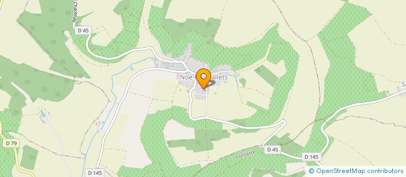 localisation de l'entreprise SCEV DU PRESBYTERE à NOE-LES-MALLETS