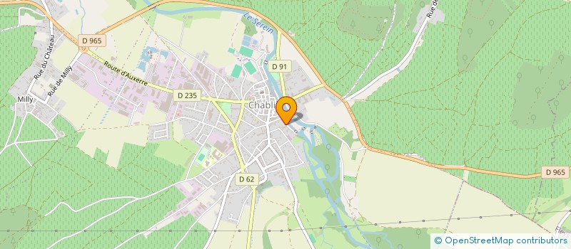 localisation de l'entreprise SCEV DUPLESSIS PERE ET FILS à CHABLIS
