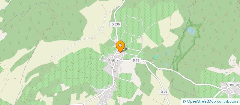 localisation de l'entreprise SCEV ELOI BERTRAND  TRIGNY