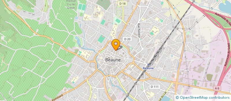 localisation de l'entreprise SCEV ET AGRICOLE DOMAINE L HERMITAGE à BEAUNE