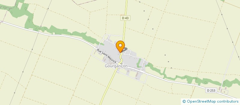 localisation de l'entreprise SCEV FLORIAN LEMAITRE  GOURGANCON
