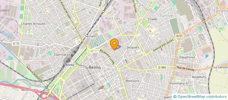 localisation de l'entreprise SCEV FOURMON-MARGNAT  REIMS