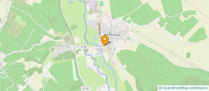 localisation de l'entreprise SCEV FRANCLET à BEINE